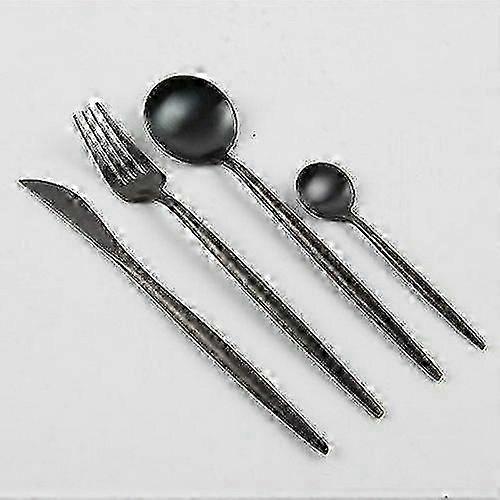 Cutlery Set Aristocratic Tableware Steak Knife Fork Coffee Spoon Te...