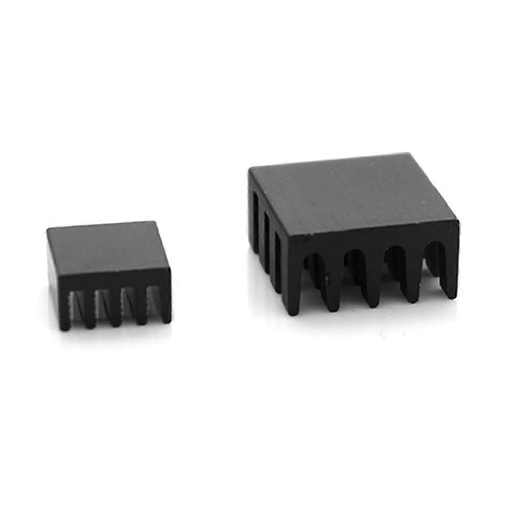Heat Sink Radiator Cooler Kit Rectangular Profile for Electronic Cooling Tech Enthusiasts 2Pcs