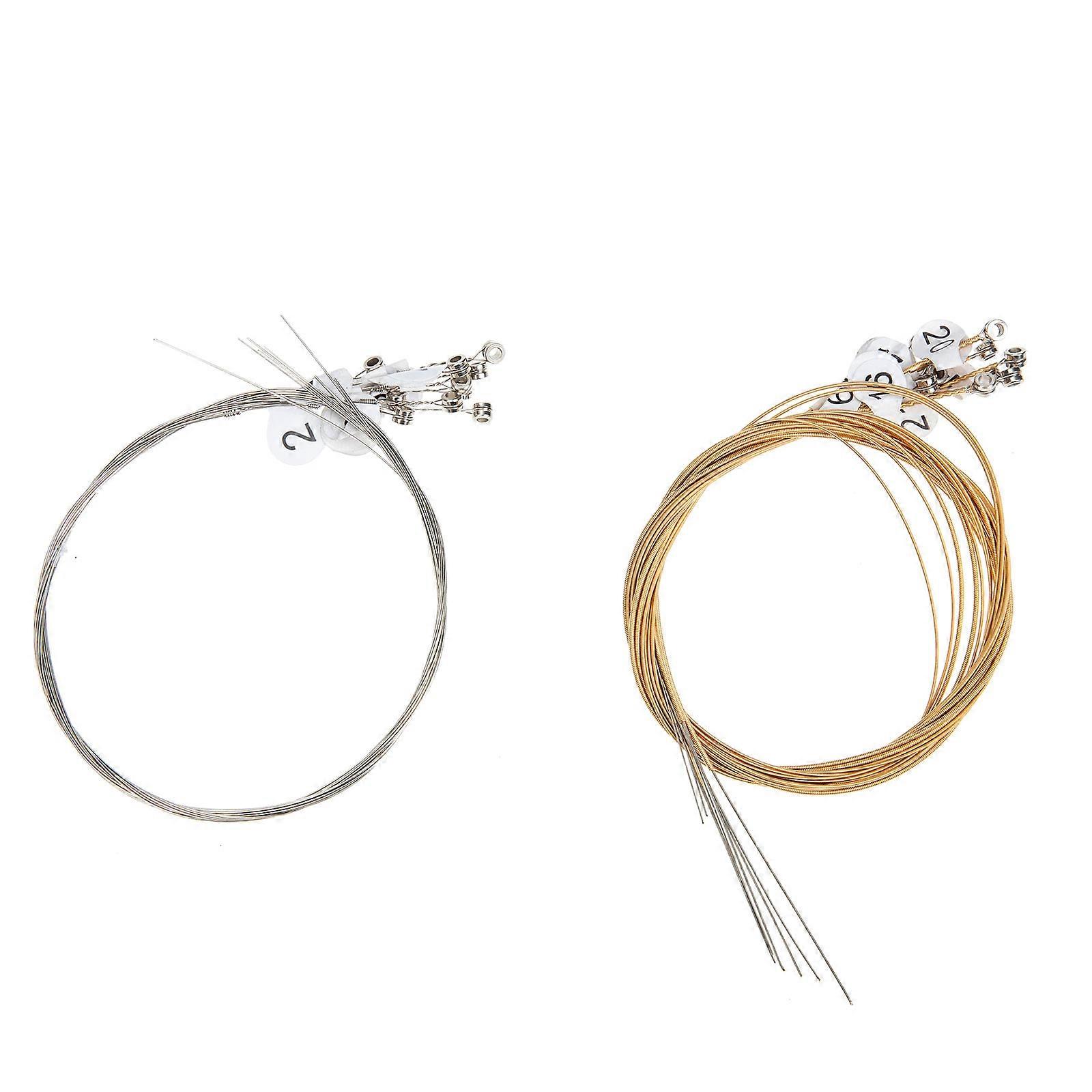 Lyre String Replacements Musical Instrument Accessories For Hobbyists 21.7×0.1×0.1in Quality Music Practice 1Set