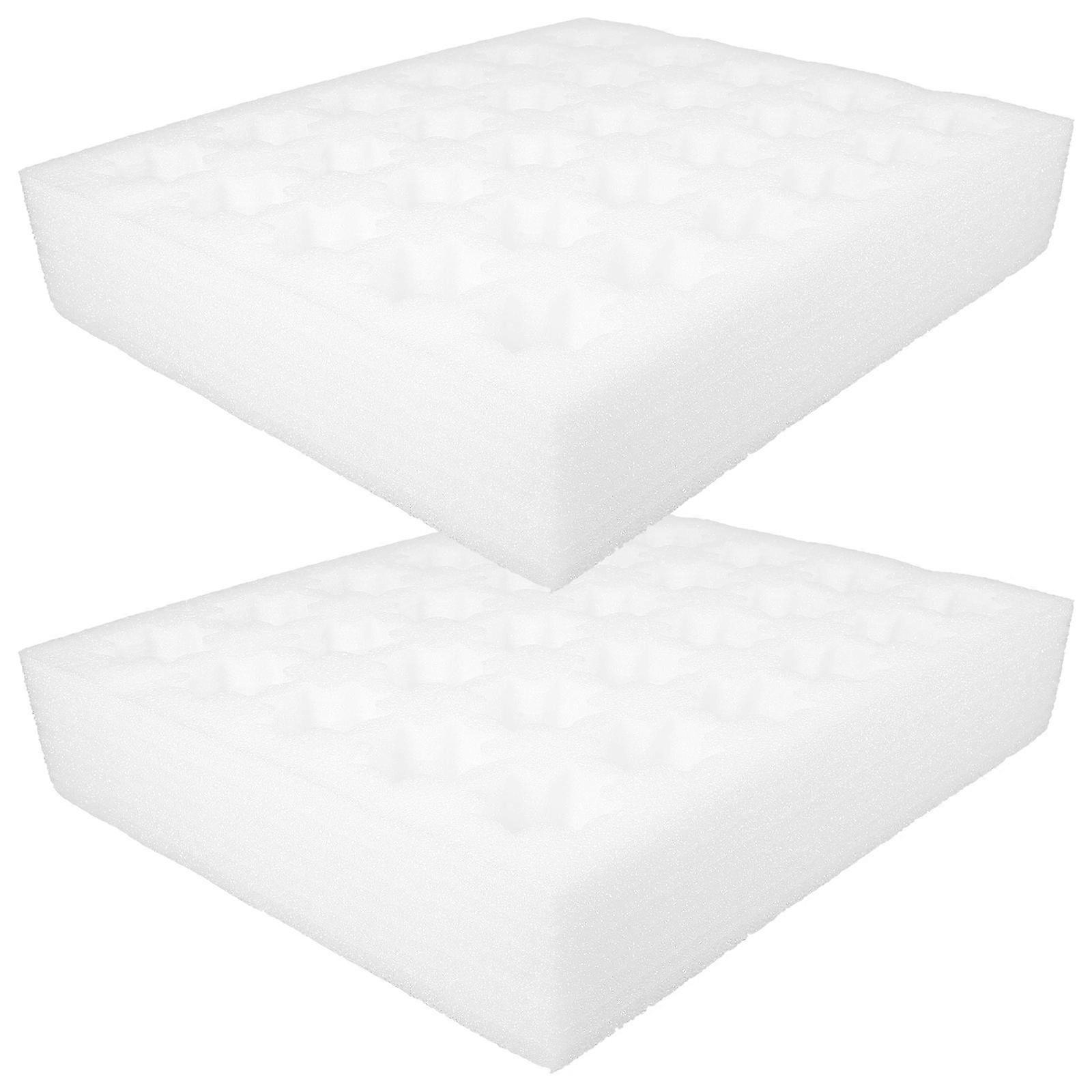 Egg Holder for Storage Thickened Egg Tray 2Sets Portable White Holder