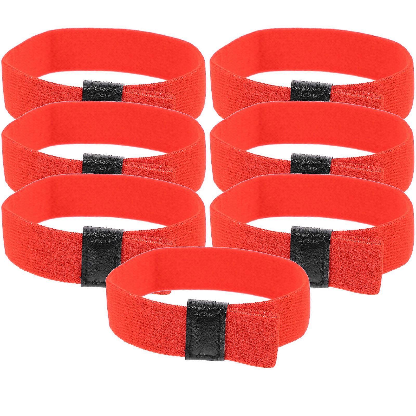 Bento Box Strap Bands for Fixing 30Pcs Colorful Red Lunch Case Bands