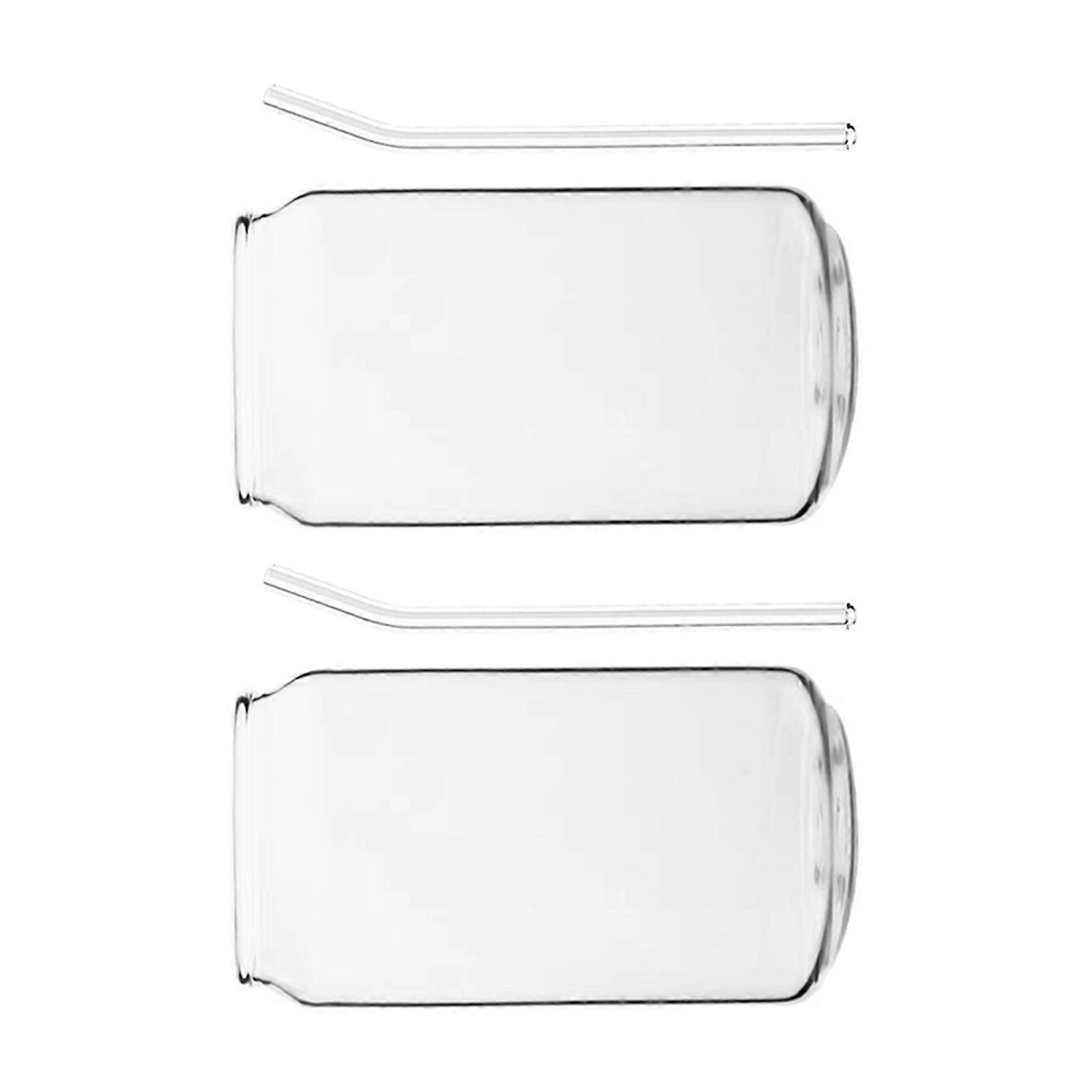 Glass Drinkware Aesthetic Transparent Cups For Wedding 4Set