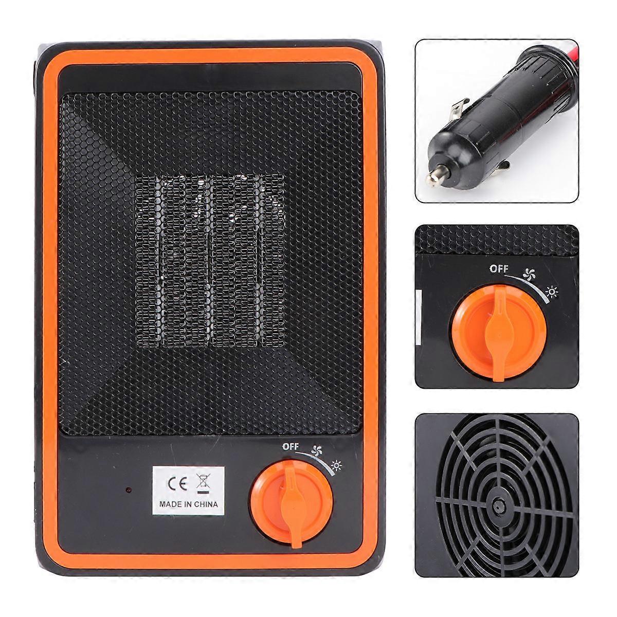 Electric Heater Portable Car Warmer for Vehicle Use 2Pcs