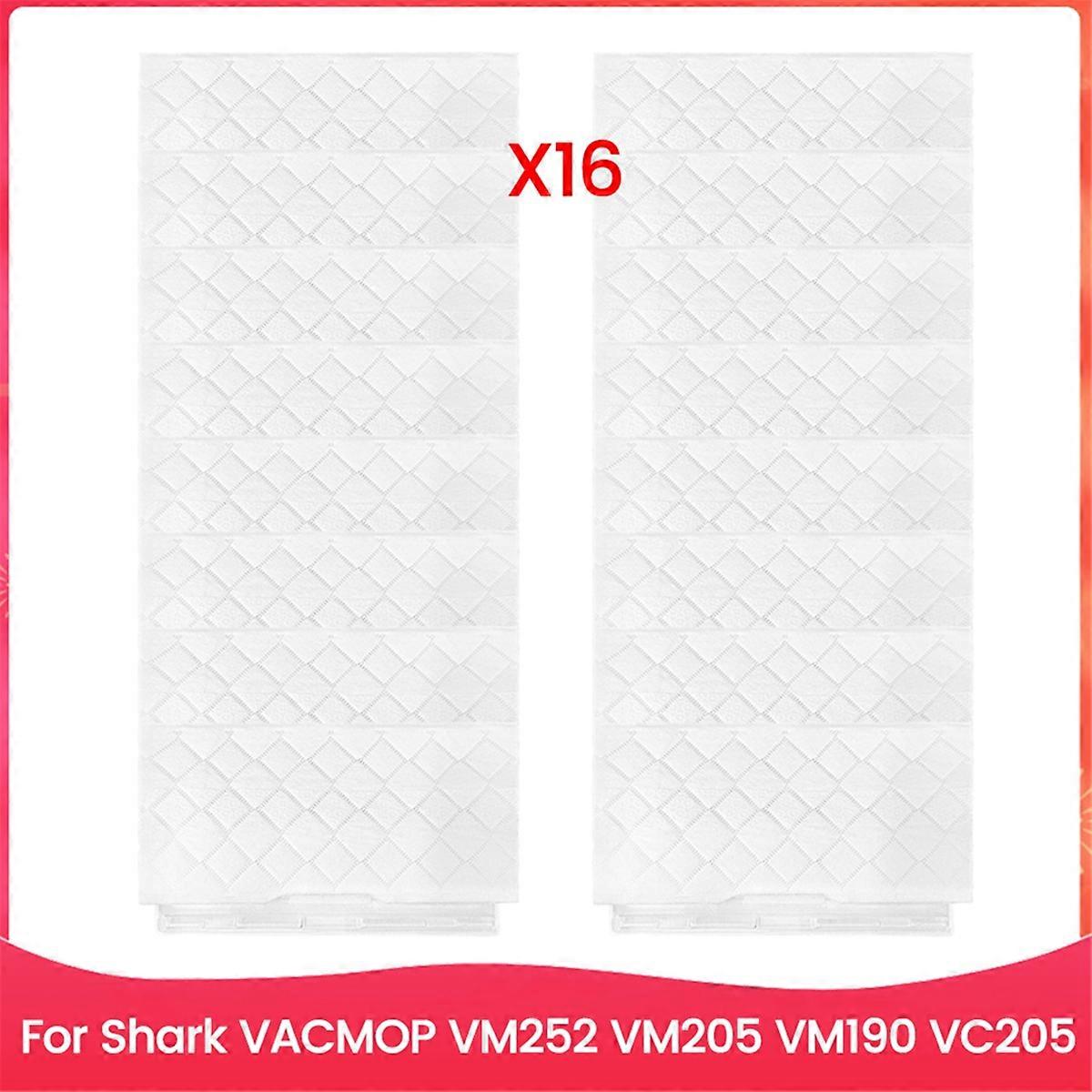 16PCS Disposable Mop Cloth Kit for VACMOP VM252 VM205 VM190