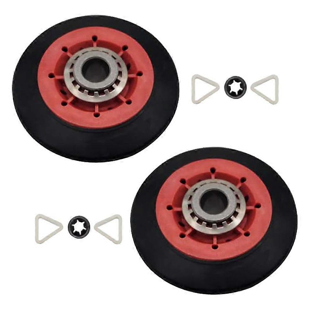 Dryer Drum Support Roller for Dryers - Replaces 2 Pack