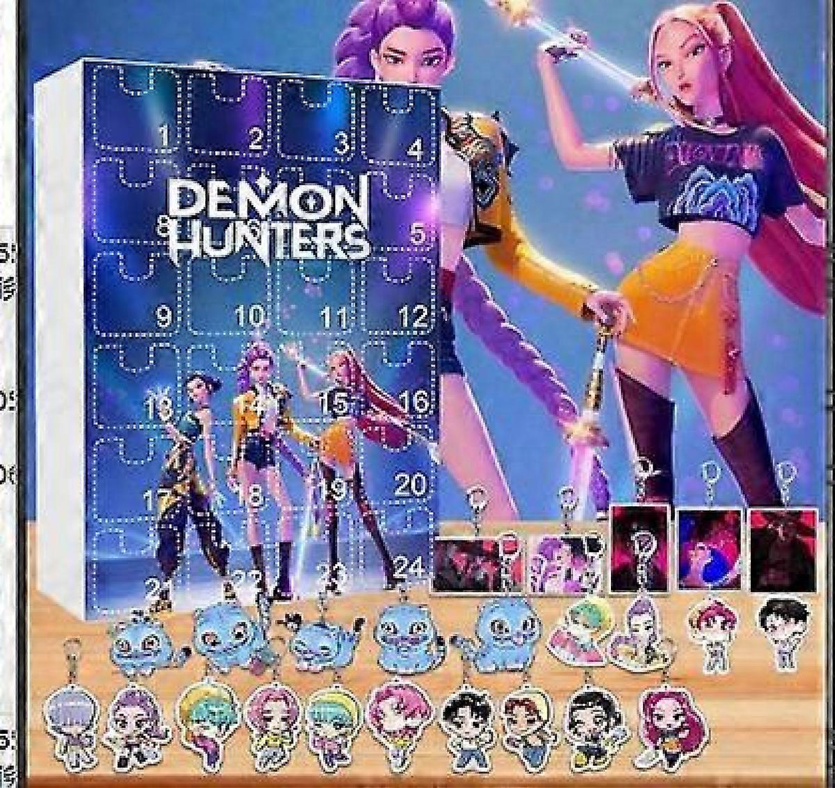 2025KPOP Demon Hunter Girls Χριστουγεννιάτικο ημερολόγιο αντίστροφης μέτρησης Blind Box