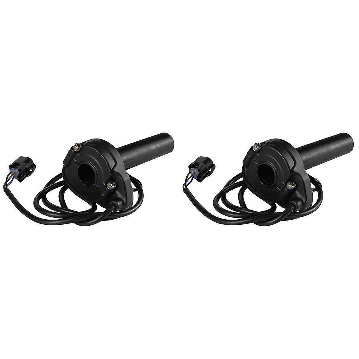 2X Electric Motorcycle Throttle Handle Accelerator Turn Grip Handlebar for Sur-Ron Light Bee S X