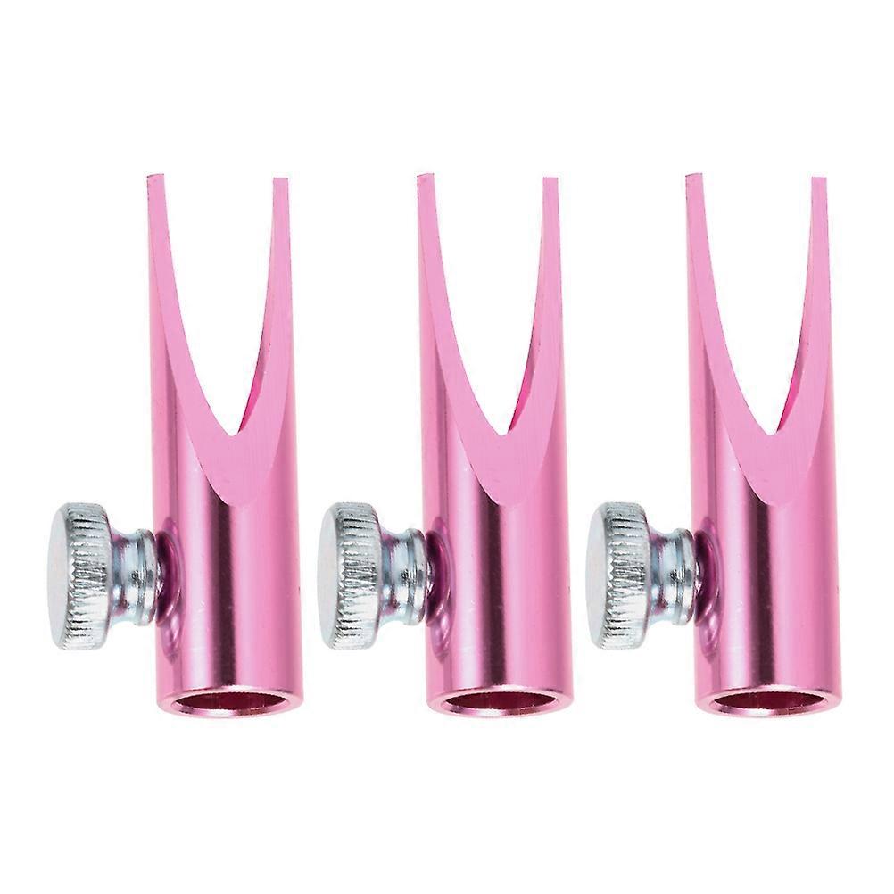 Pink Pencil Sharpener U-Shaped Slots for Artists with 15Pcs Set