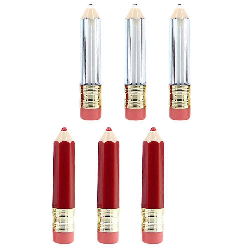 Lip Gloss Tubes Bulk Pencil Shape Containers for Storage 30Pcs