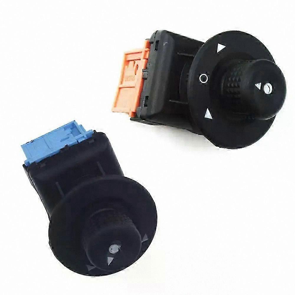 Electric Rearview Mirror Control Switch Button Knob for Citroen C2 C3 Xsara Picasso Berlingo and Peugeot Partner 1007 185526