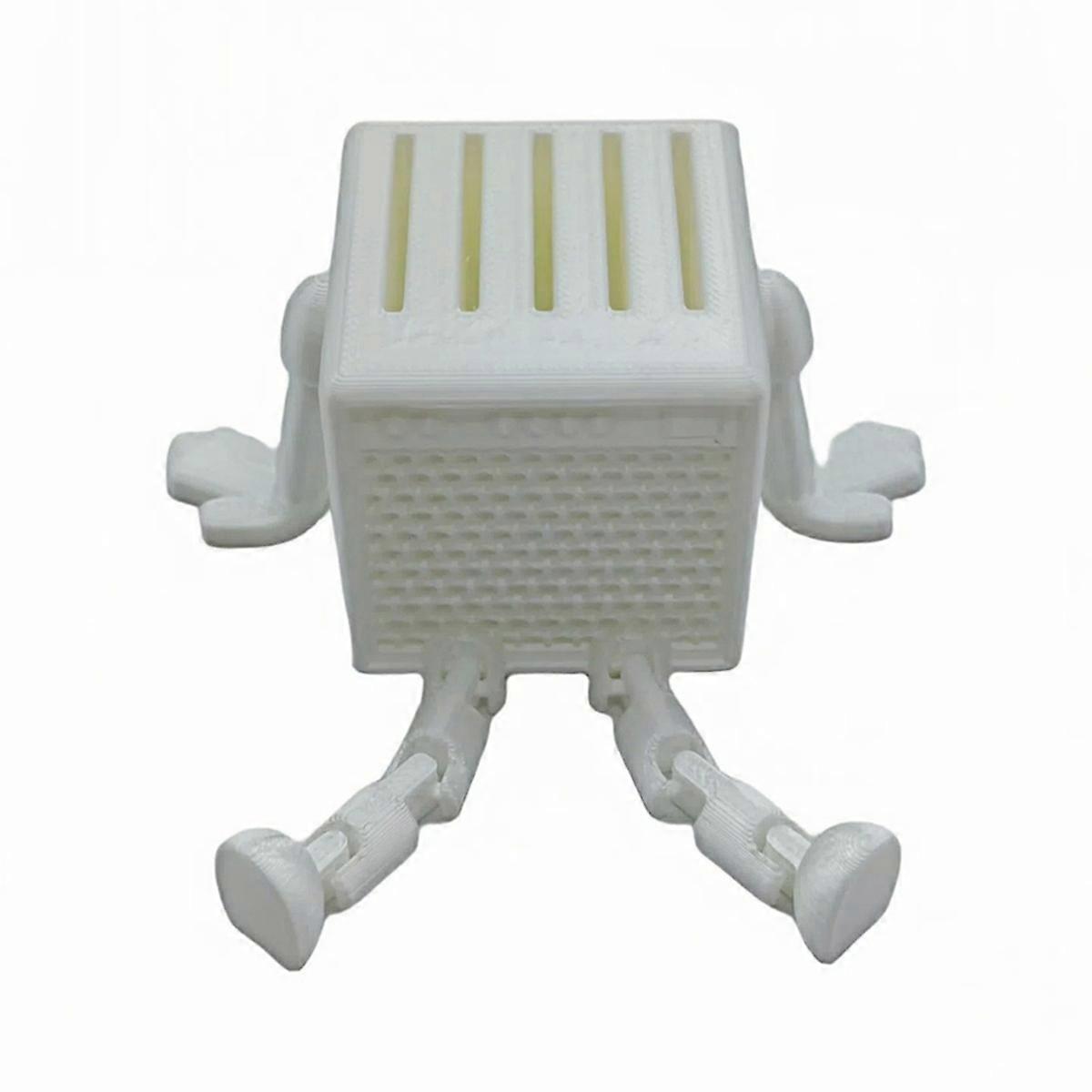 3D Printed Guitar Pick Storage Box White