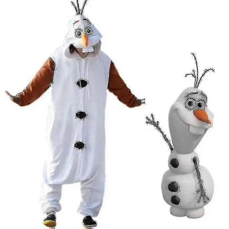 Olaf Frozen Erwachsene Schneemann Kostüm Newway Pyjamas Pyjamas Ozq Hohe Qualität