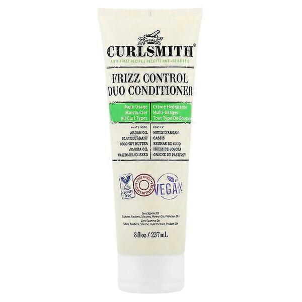Curlsmith, Frizz Control Duo Conditioner, All Curl Types, 8 fl oz (237 ml)