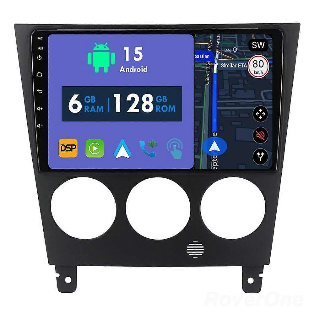 Car Radio 6G+128G CarPlay GPS Navigation Head Unit for Subaru Impreza GD GG 2002 - 2007 Android Auto Bluetooth Stereo Touch Screen
