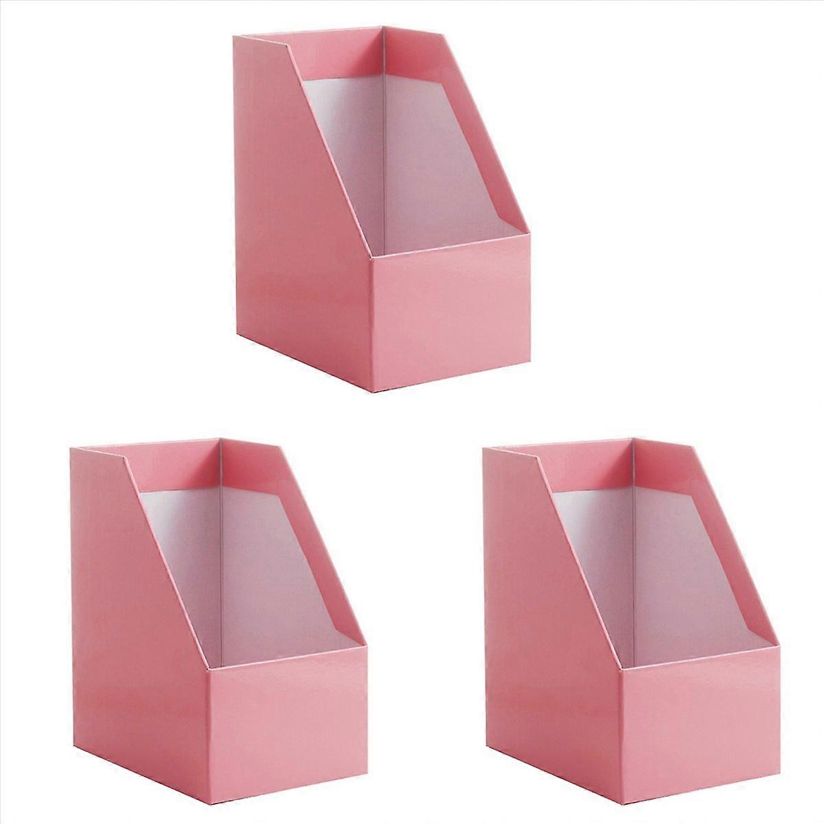 Kraft Paper Magazine Bookend Large Book Stand File Holder Foldable