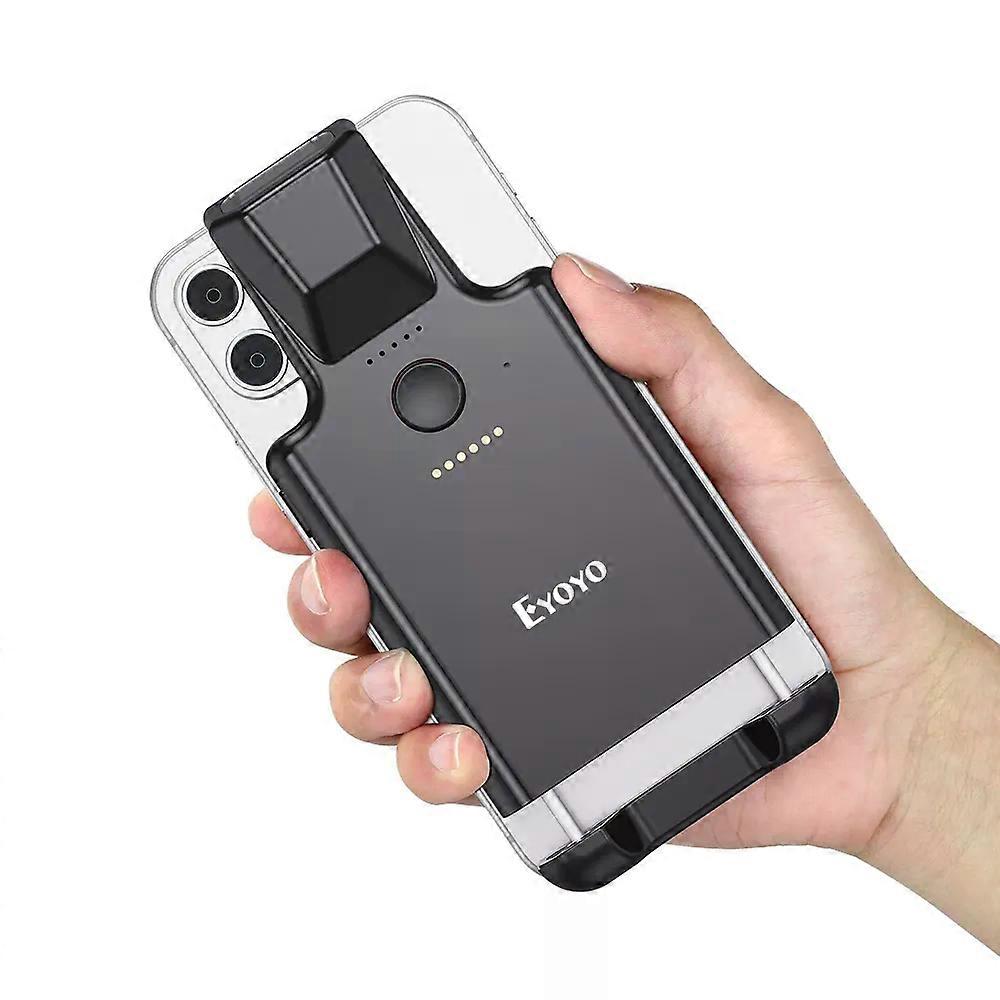Eyoyo EY-017 2D Back Clip Bluetooth Barcode Scanner Portable Barcode Reader Data Matrix 1D QR Bar Code Reader Android IOS System