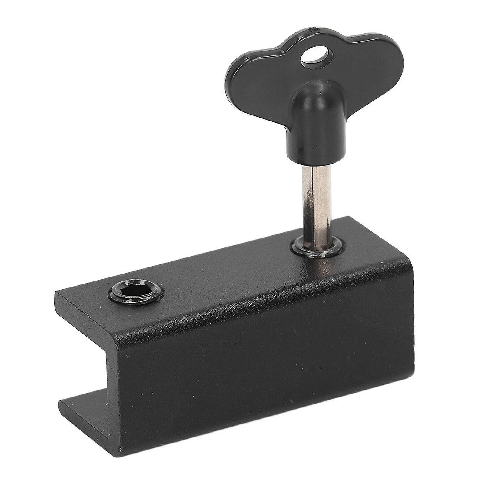 15Pack Sliding Door Safety Lock Double Hole Adjustable Child Vertical Horizontal Sliding Window Security Lock Black 