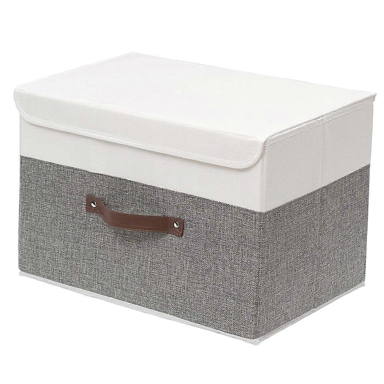 Spacesaving Wardrobe Organizer Large Capacity Fabric Storage Bin Clothes Organiser For Home Model 1