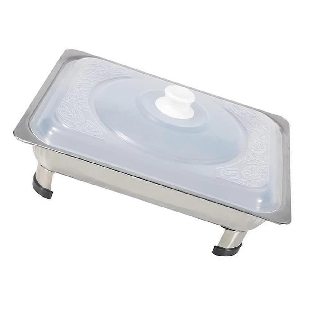 Chafing Dish Stainless Steel Rectangular Chafer Set With Covers 33cm Food Warmer For Buffets Catering