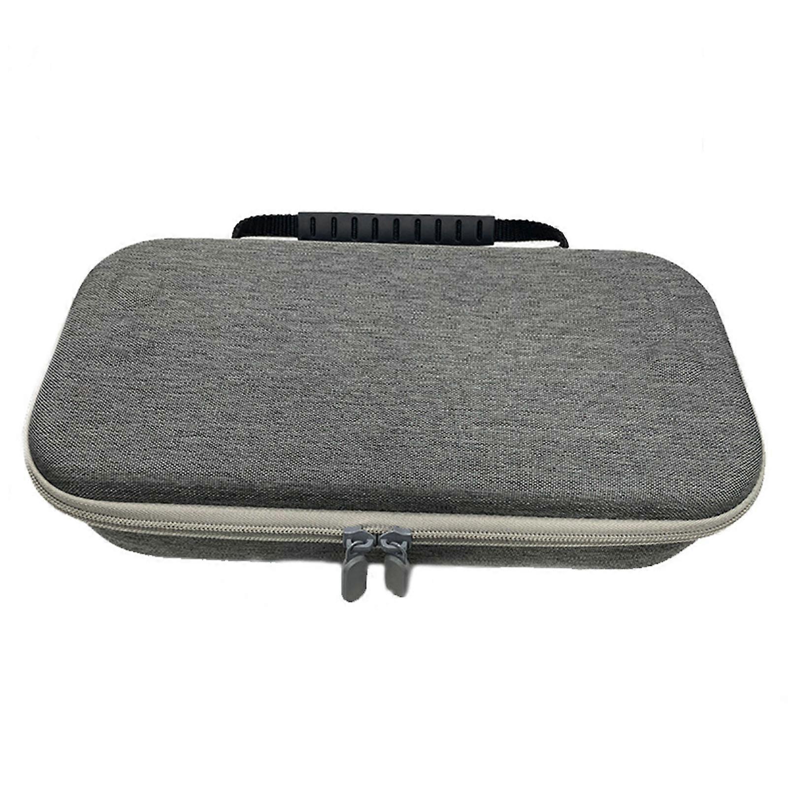Game Console EVA Bag Scratchproof Storage Box for NS2 Protector Case with Card Slot & Handle Travel Carrying Pouch  grey