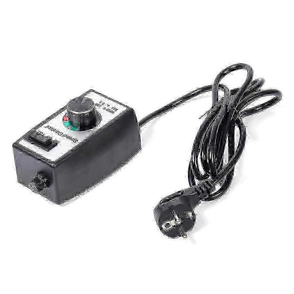 230V EU Plug Stepless Motor Speed Controller for Fan - Dimmer Adjuster, Ideal Gift ws