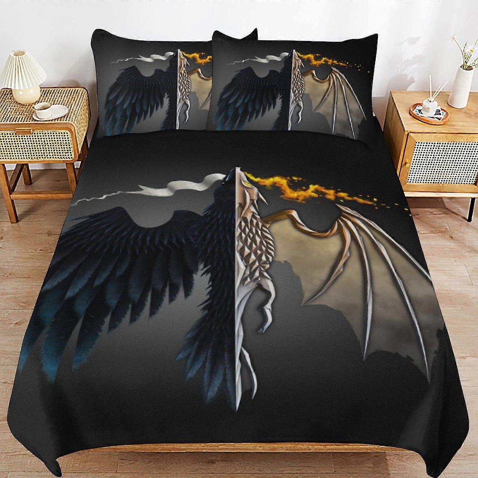 u297 Game of Thrones Gentle Handling Long Use Finish Smooth Zipper Function Duvet Cover Sets Comfortable Sleep n297