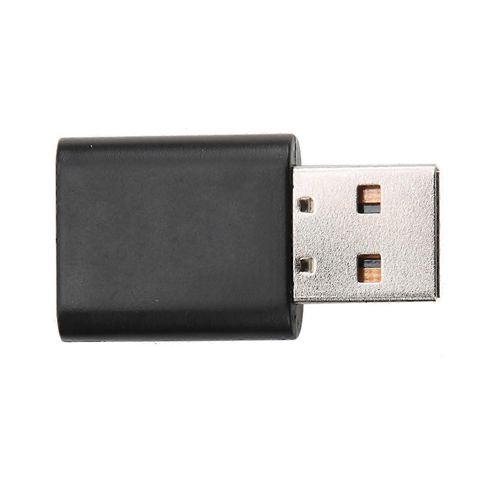 Car Bluetooth Adapter V5.0 USB 2 in 1 Transmitter Plug and Play with 3.5mm Audio Cable