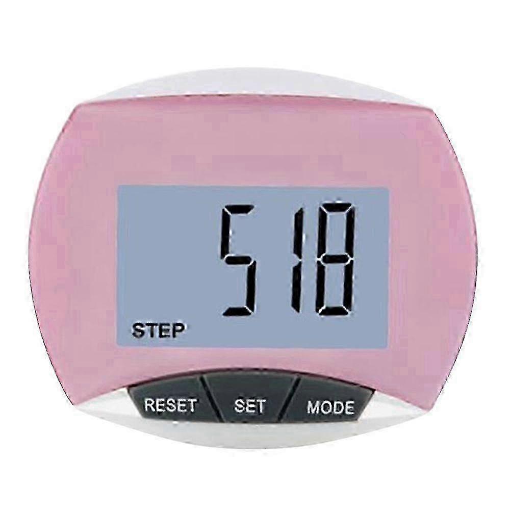 Fitness Tracker with Pedometer for Running and Walking - Multifunctional Pink Accessory for Men and Women Edition 1107