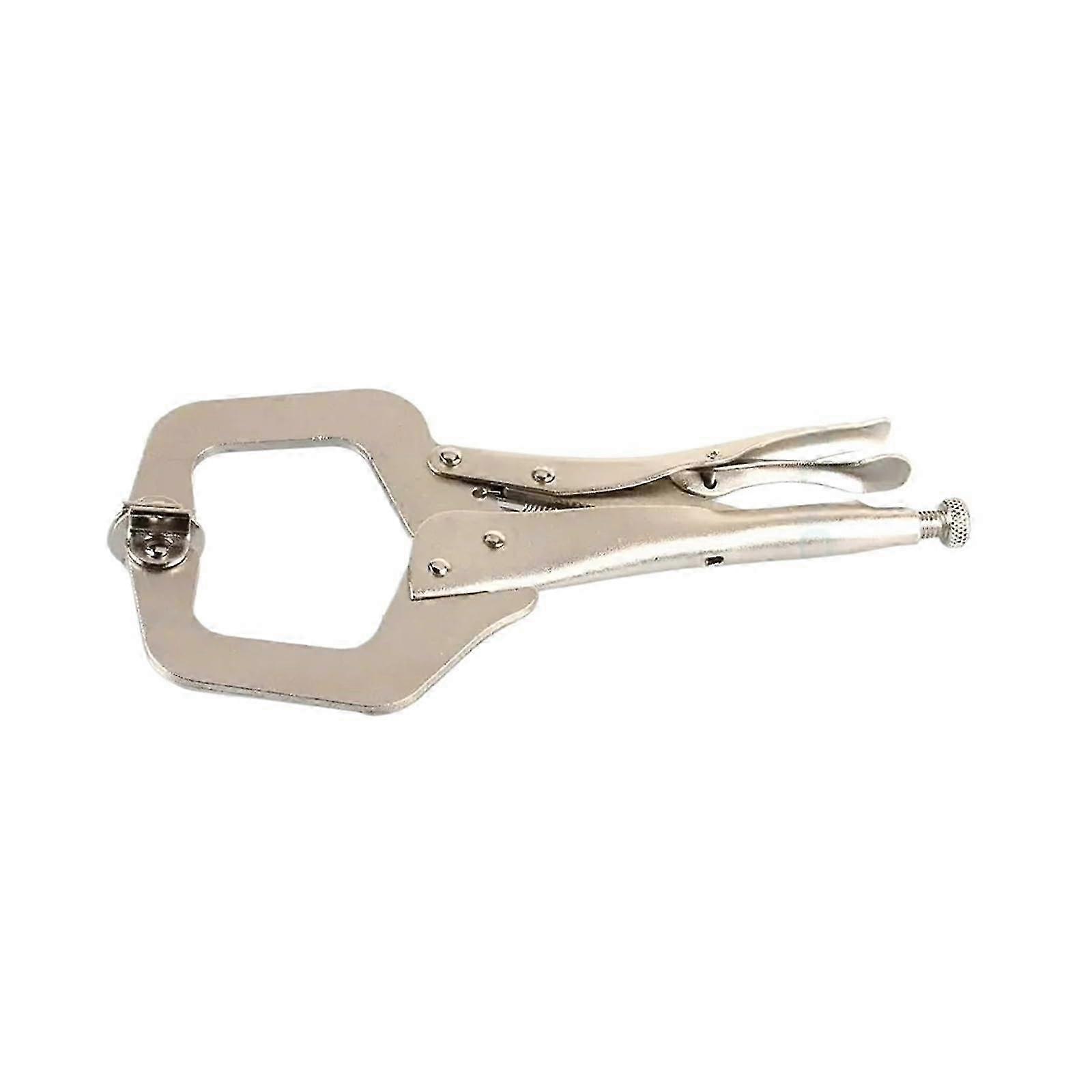 C Clamp 10 Inch Locking Pliers, Adjustable Welding Clamp, UC Type, MultiFunction Hand Tool SZRH