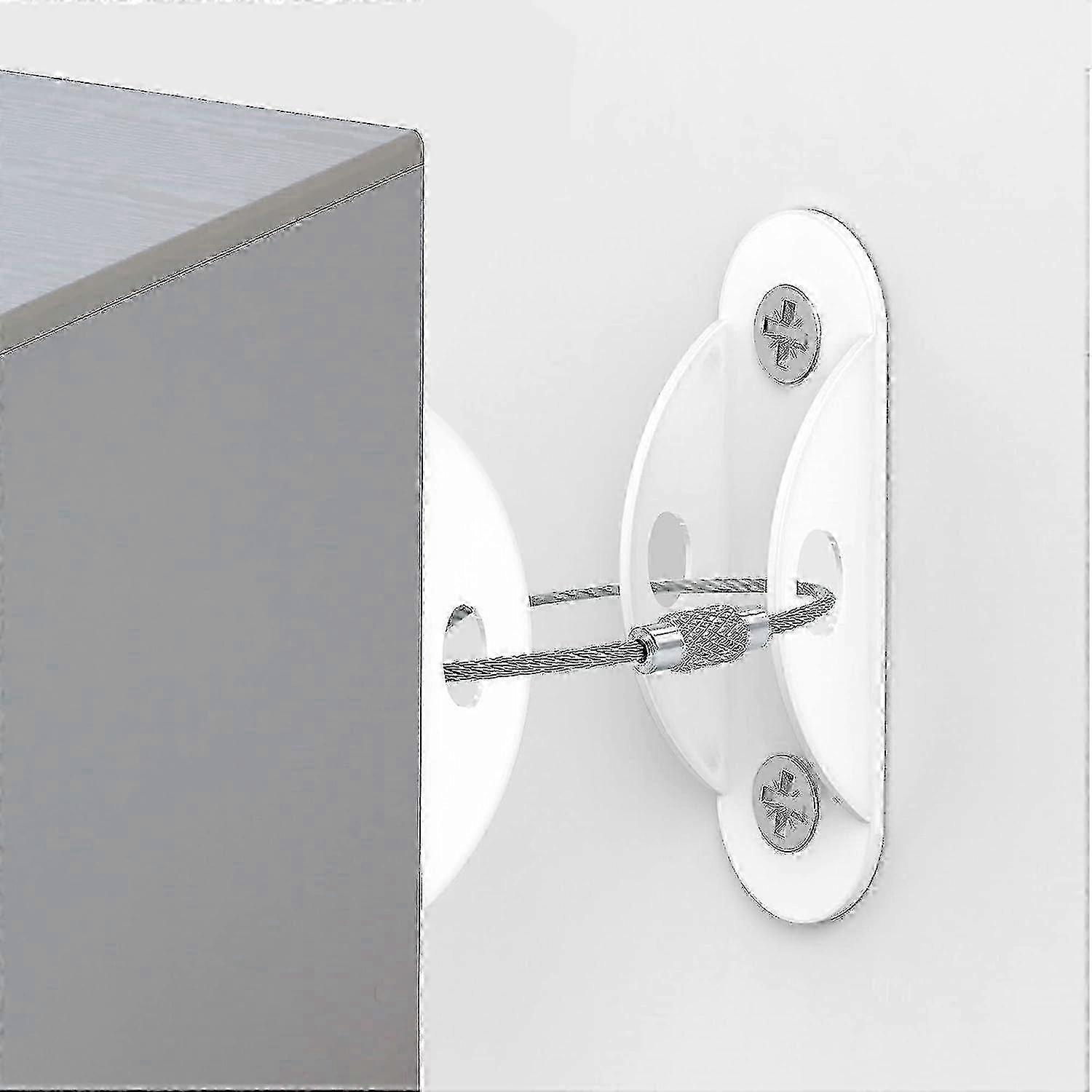 赤ん坊の補強、金属の家具の壁のアンカー、改善された安全な家具の革紐のための反先端の家具のアンカーは壁に家具をしっかり止める