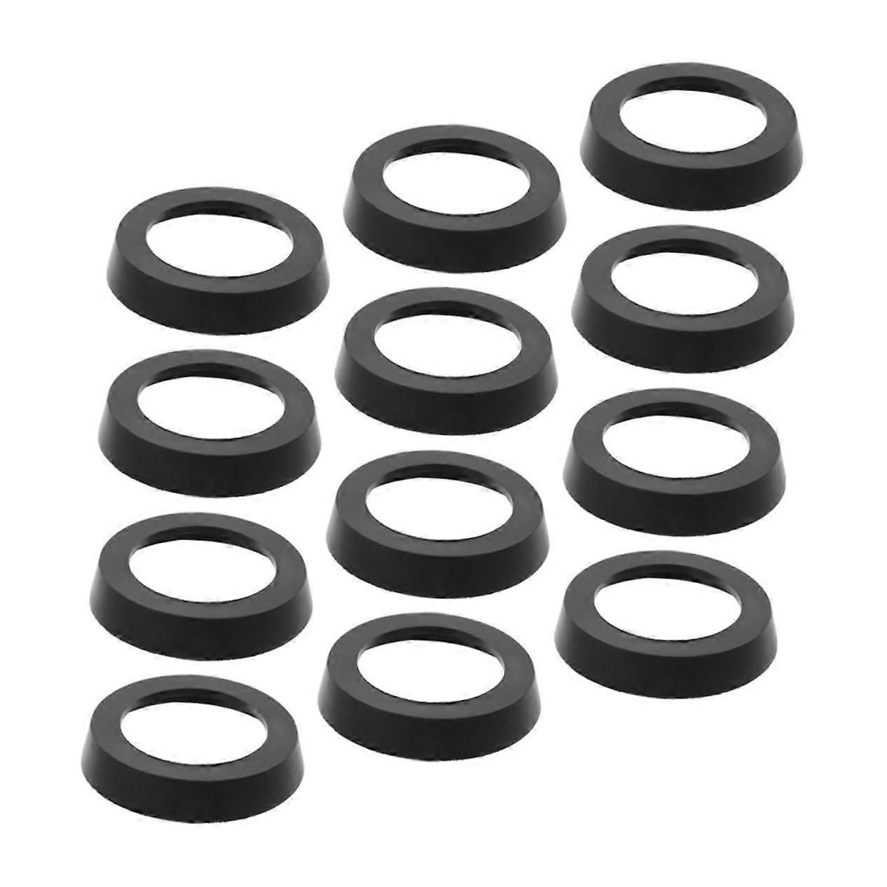 Hand Water Pump Seal Cups Replacement for Pitcher Pump Rubber Gasket Mechanical Seal Irrigation Use 12Pcs