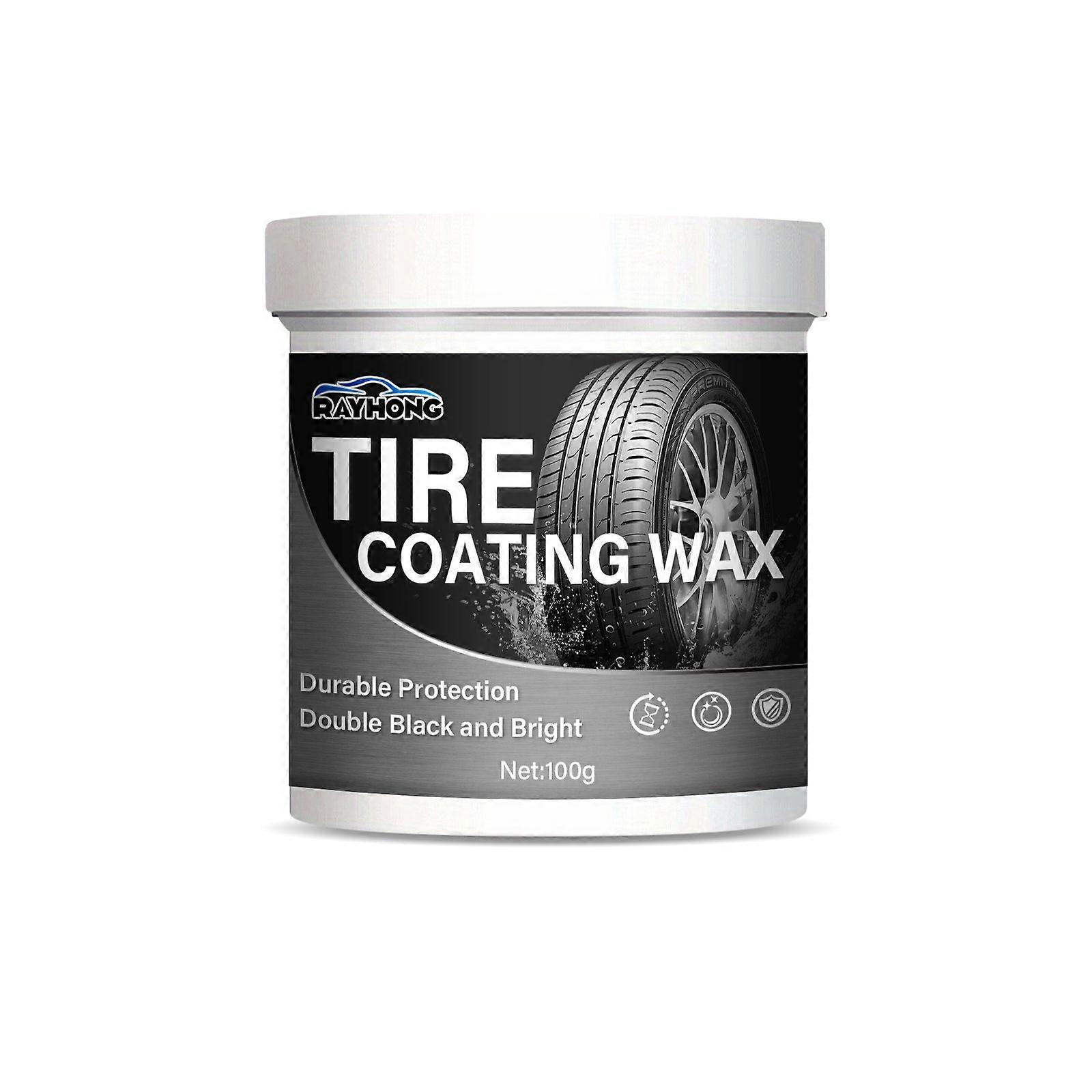Rayhong Tire Cleaner Paste, Car Tire Rust Cleaning, Decontamination, Brightening Paste, Rust Removal And Conversion Agent