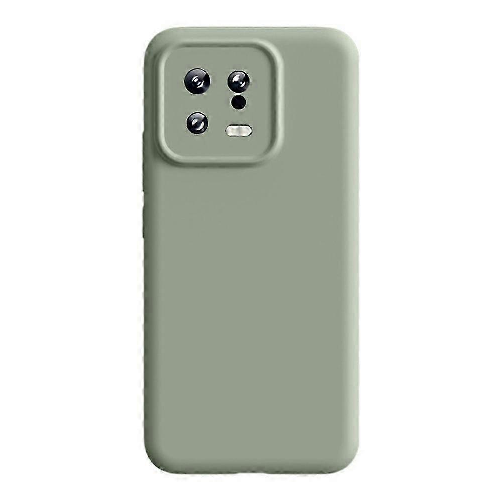 For Xiaomi 13 Case Precise Cutouts Liquid Silicone PC Shockproof Phone Cover