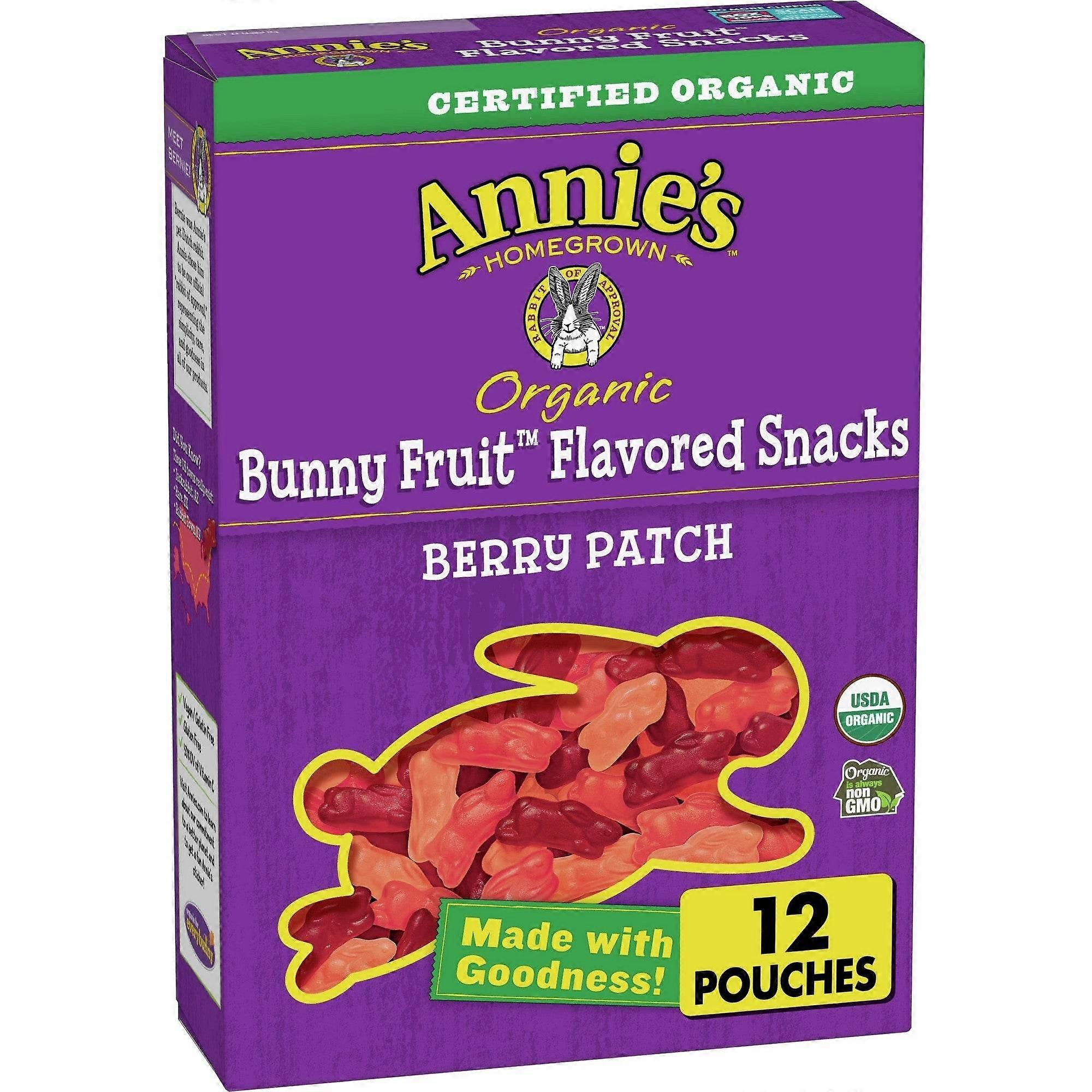 Annie's Berry Patch Fruit Snacks, 12 Ea