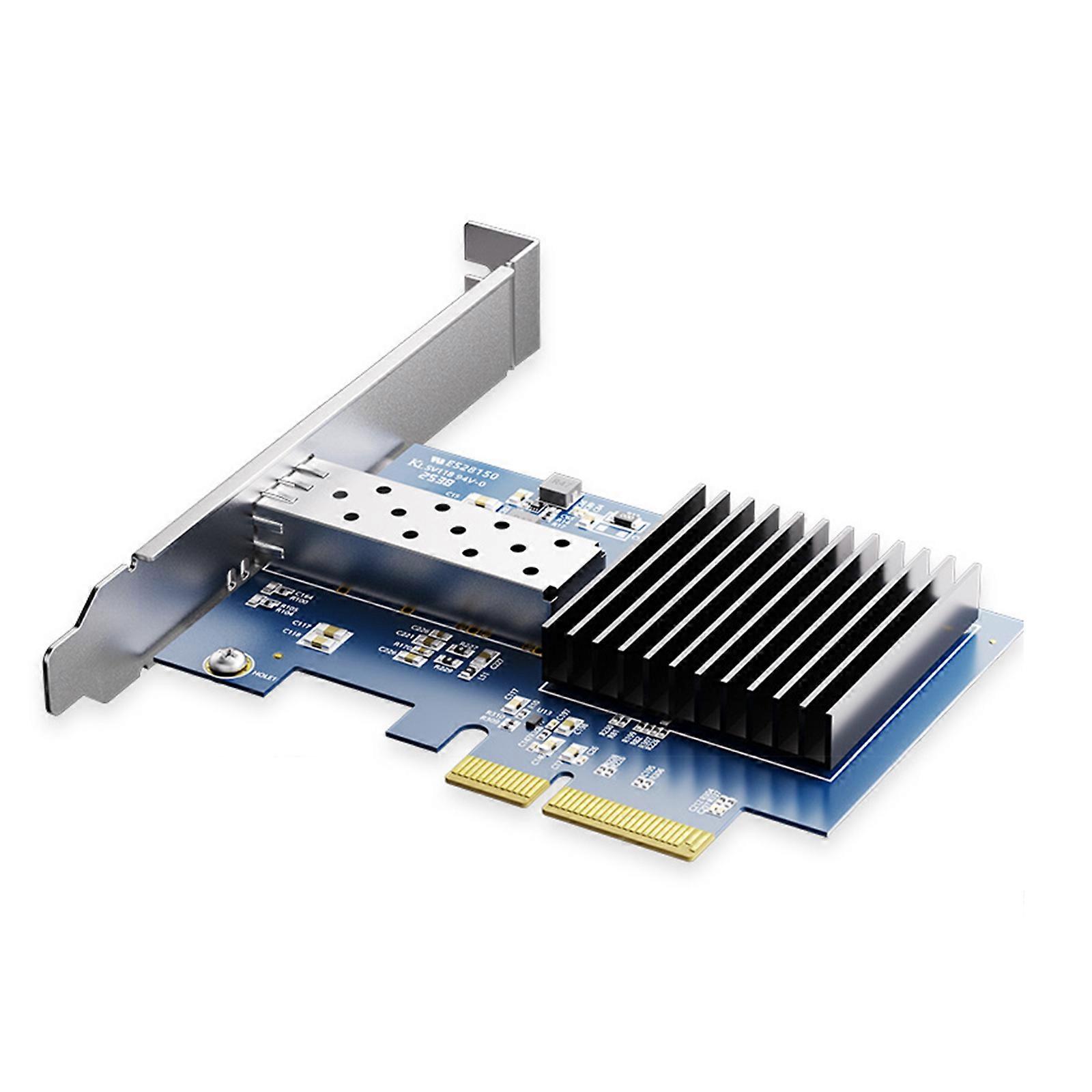 Enterprise Grade 10Gbps Fiber Ethernet Card For Networking -Attach Acceleration Virtualization Efficient Workloads Multicolor