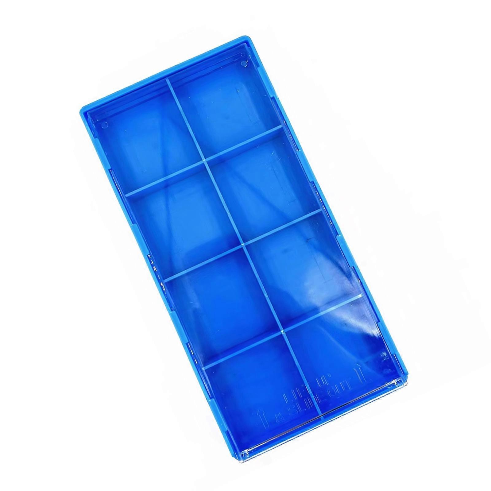 Watch Repair Kits Organizer Box Watch Part Storage Case With 8/18/24 Grids For Professional Workshop Efficiency Multicolor