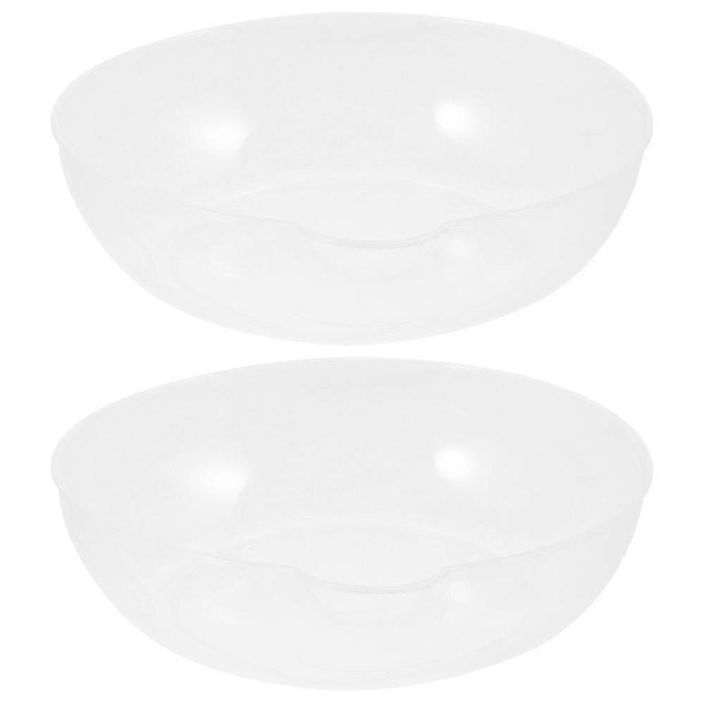 f 2pcs Daily Use Scale Tray Food Scale Round Pan Convenient Weight Scale Tray