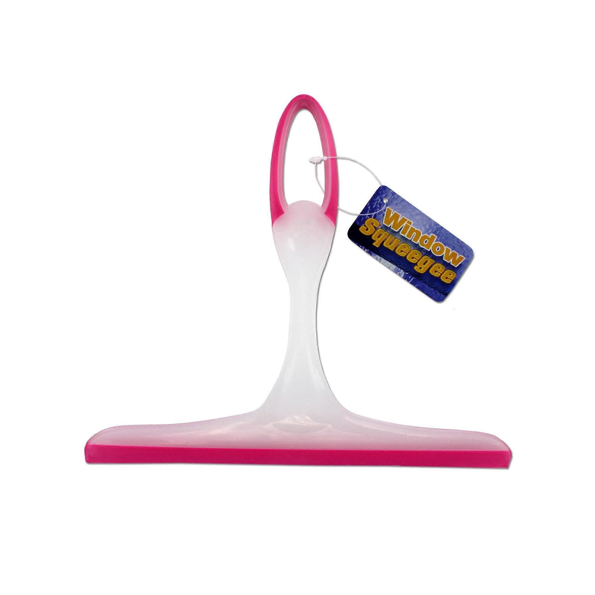 Window Squeegee with NonSlip Handle for Streak Glass Cleaning in Home, Office, Car – HA059