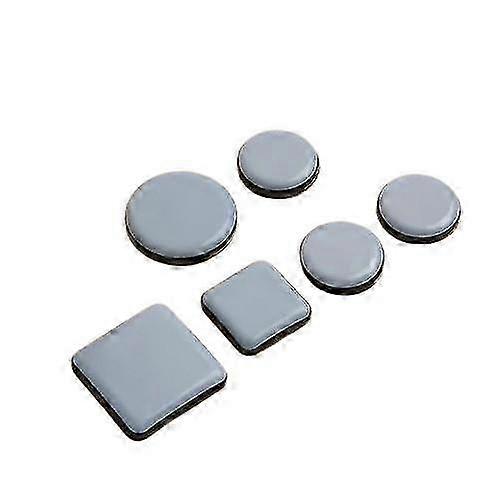 Runde svampputer for møbelføtter