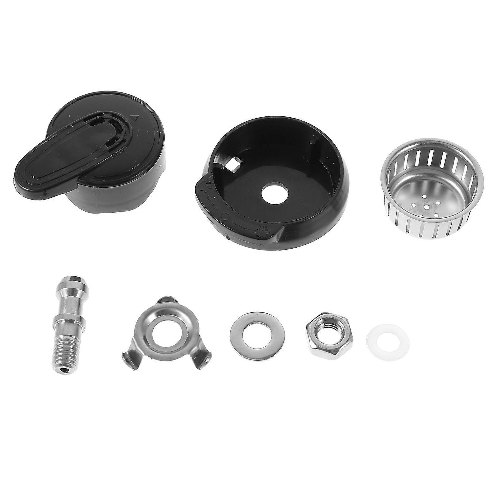 1 Set of Pressure Valve Release Handle Steam Release Replace Valve Pressure Cooker Anti-blockage Valve Set