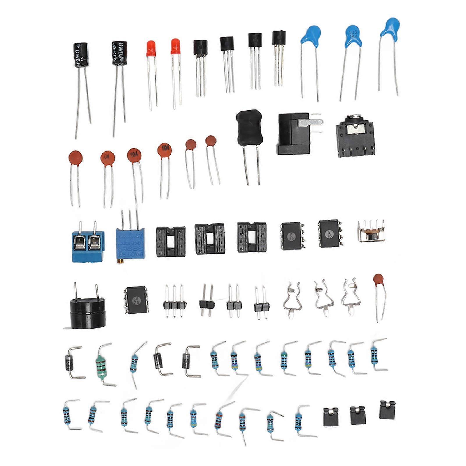 Portable Handle Geiger Counter DIY Kit Bundle Unassembled Unwelded Nuclear Radiation Detector Parts 380V‑550V