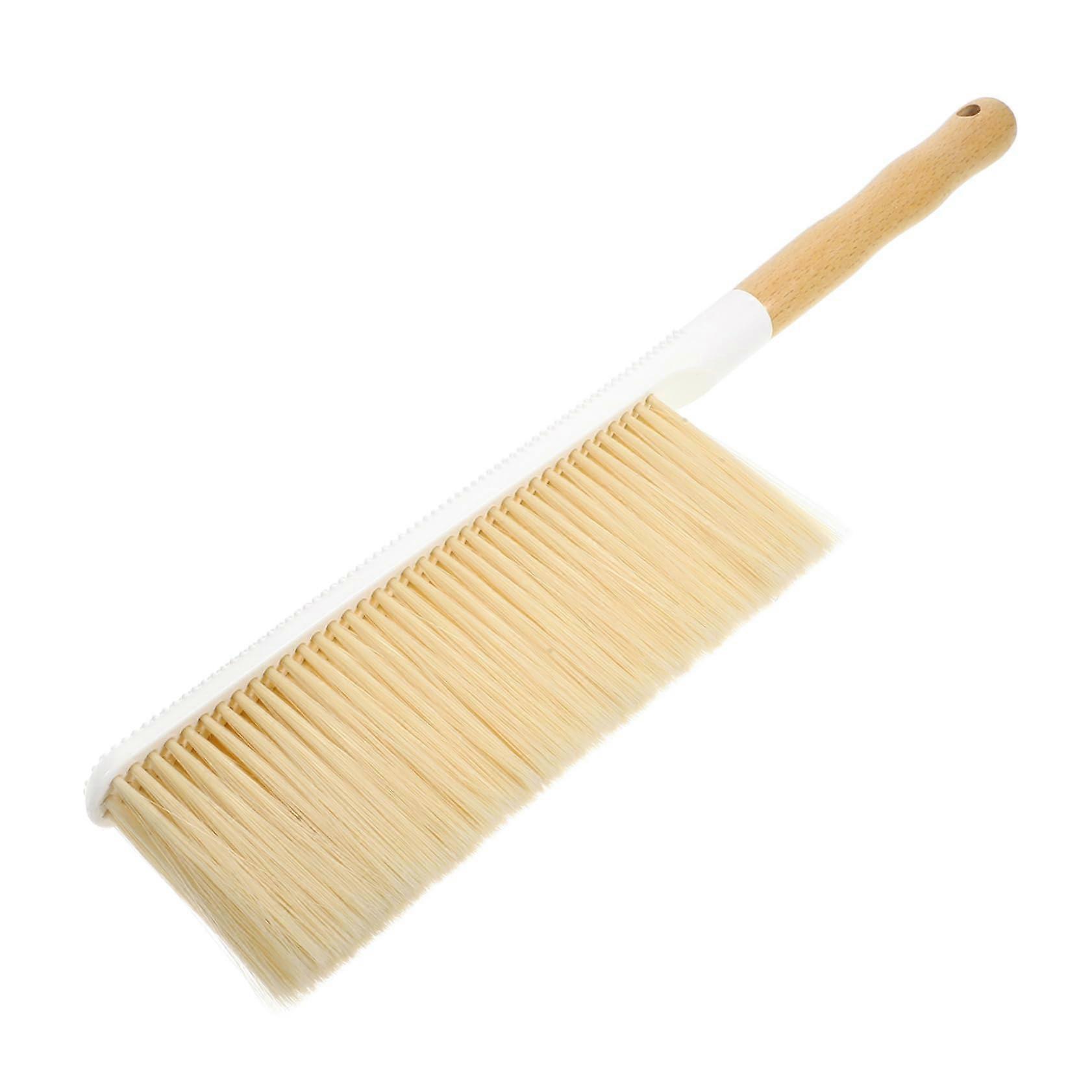 Soft Bristle Cleaning Brush with Handle for Bed Sofa Carpet Dust Removal and Furniture