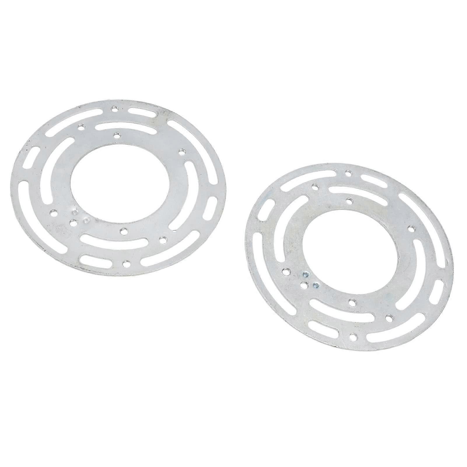 Ceiling Fan Mounting Bracket and 4in Chandelier Plate, Rustproof Stainless Steel, 2 Set Kit