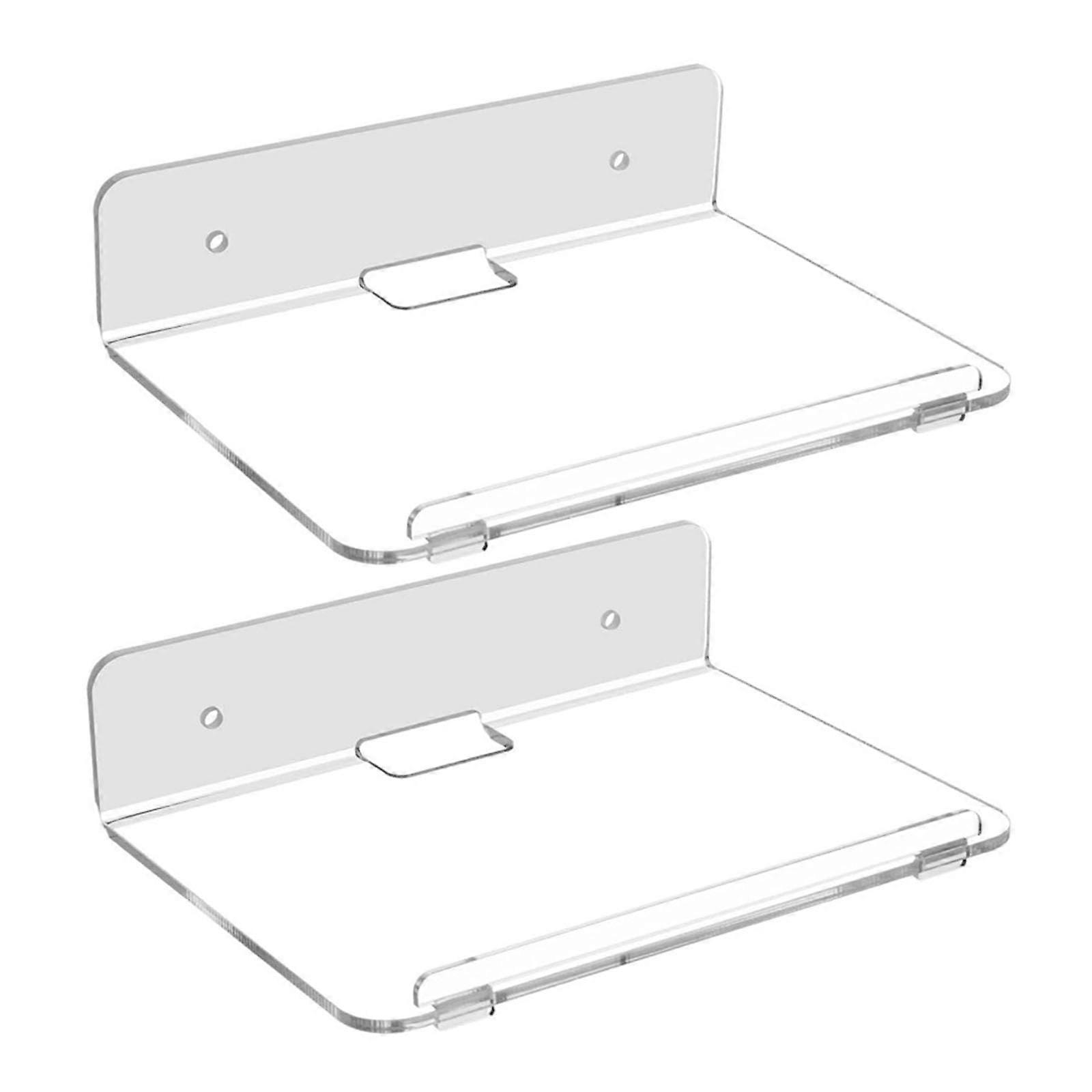 Wall Mount Shelf Display Case Clear Acrylic Handbag Display Floating Wall Frame