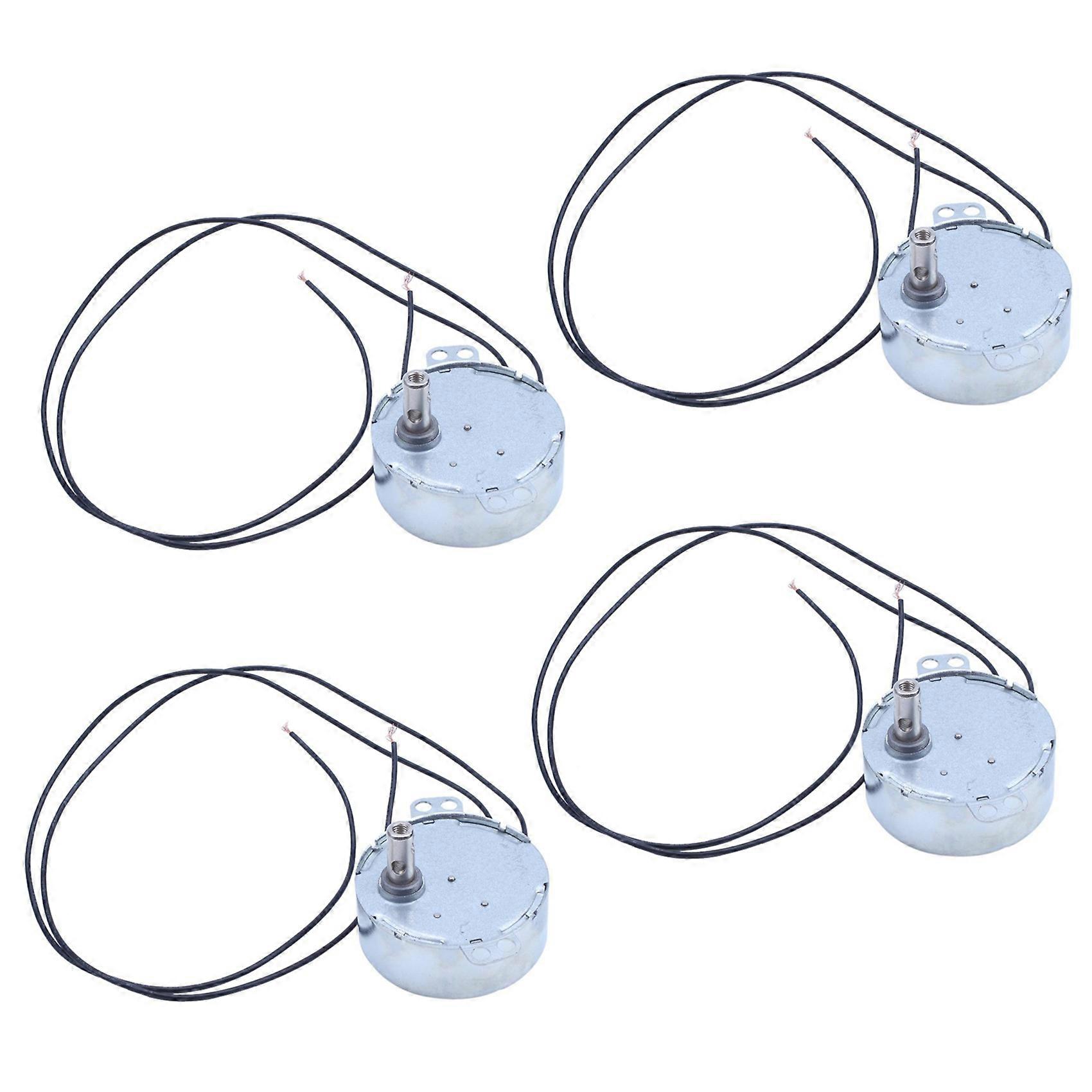 4X AC 220/240V 30RPM 4W CCW/CW Two Way Controlled Synchronous Motor