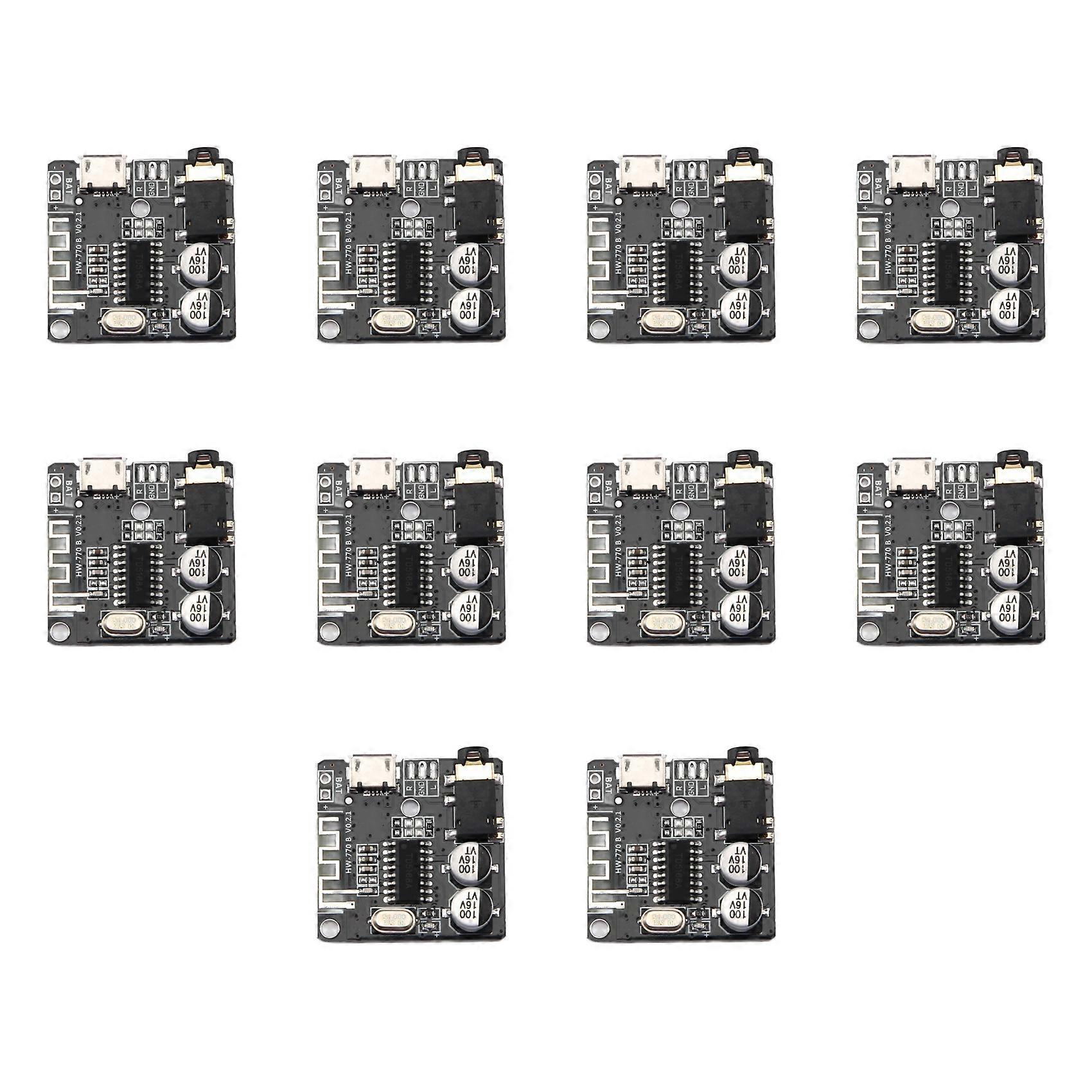 VHM-314 Bluetooth Audio Receiver Board Bluetooth 5.0 Mp3 Lossless Decoder Board Wireless Stereo Music Module 10Pcs