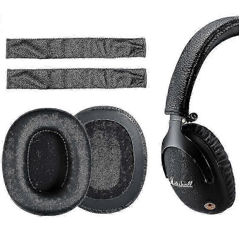 Reserveøreputer for Marshall Monitor Bluetooth-hodetelefoner - Komfortable puter og reservedeler
