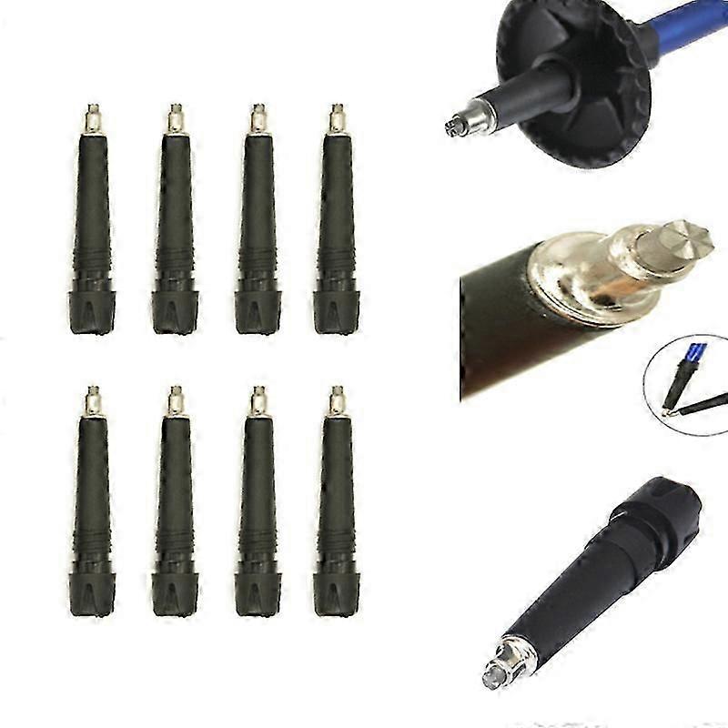 Alpenstock walking sticks with tungsten carbide tips