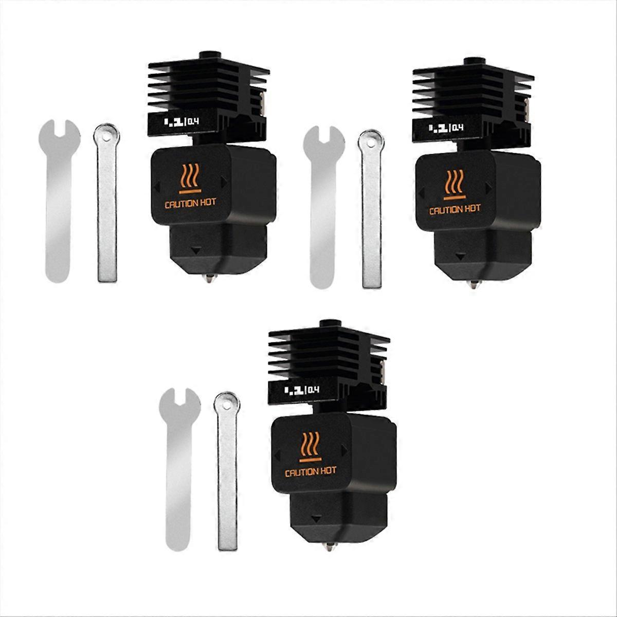 3 Sets for H2D Hotend Kit Quick Swap Design 0.4mm Nozzles