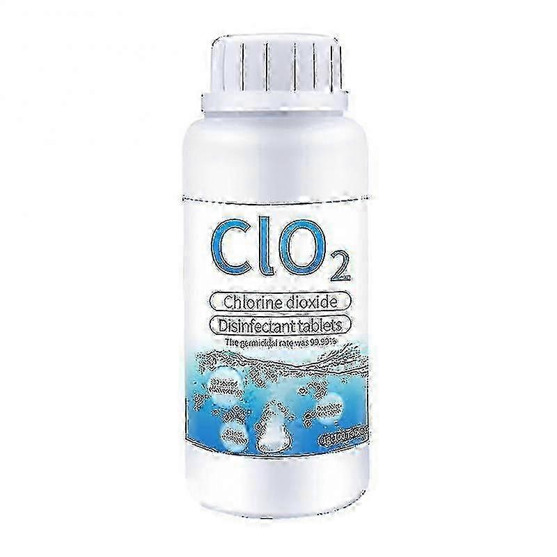 1tablet = 1l Disinfectant 100/200pcs Clo2 Chlorine Dioxide Effervescent